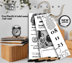 Undangan I pernikahan I Khitanan I Unik I Hangtag I Terbaru I Murah I 2025 I100pcs