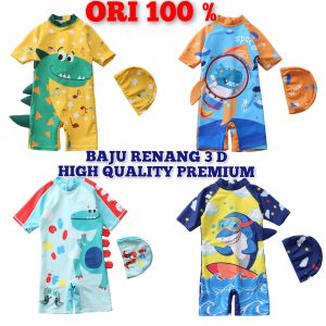 PAKAIAN RENANG ANAK LAKI LAKI TIGA DIMENSI BAJU RENANG ANAK LAKI –LAKI 3D