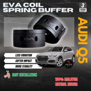EVA Coil Spring Buffer AUDI Q5 Cushion Buffer Spring Rubber Stopper Spring(Front & Rear SET) 100% Getah asli