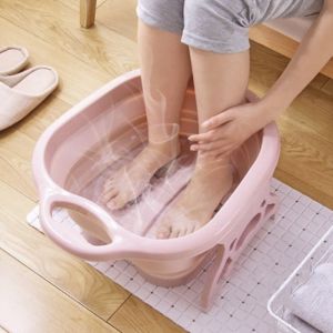 BASKOM LIPAT RENDAM KAKI FILA FOLDABLE FOOTBATH EMBER CUCI KAKI SPA PEDICURE REFLEKSI SERBAGUNA