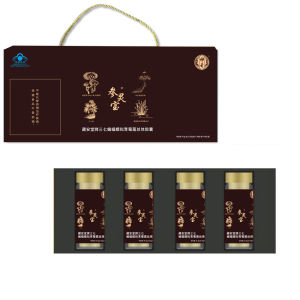 灵芝胶囊礼盒装冬虫夏草滋补品灵芝三七老年人保健食品保健品