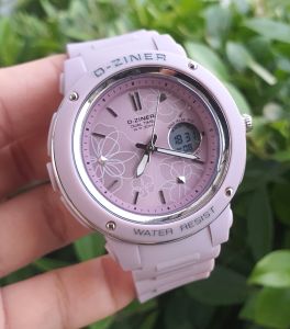 D-ZINER คอลเล็คชั่นใหม่ สีพาสเทล แบรนด์แท้ 100 %  กันน้ำ  เหมาะสำหรับคนข้อมือเล็ก  เด็กใส่ได้   ( พร้อมกล่องแบรนด์ )