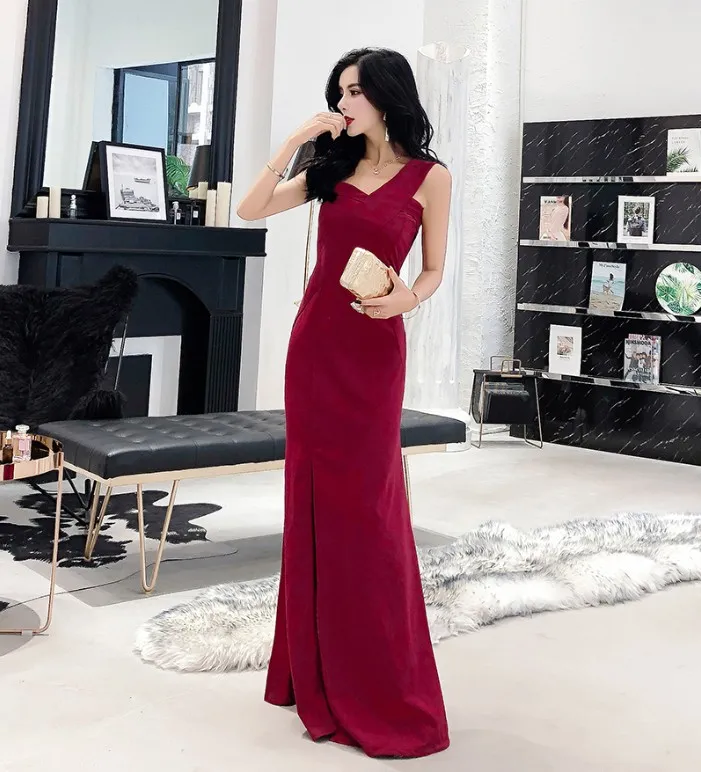 Maxi dress best sale neck designs