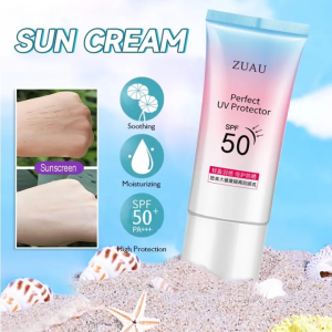 Luxe | ZUAU SPF50+ Waterproof Facial Body Sunscreen: Whitening Sun Cream for Oily Skin