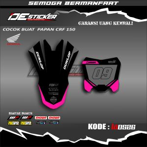 Stiker Papan Dan Stiker Spakbor CRF 150 L LA0526