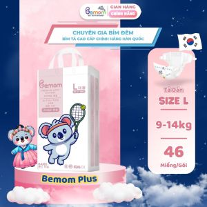 (Không Quà) Tã/Bỉm DÁN Và QUẦN Bemom (Ngày Và Đêm) Siêu Mỏng Nhẹ Size NB/S/M/L/XL/XXL/XXXL Cho Bé Từ 3kg-30kg