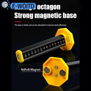 E-WOITD Light Steel Keel Leveling Artifact Ceiling Leveling Special Ruler Equal Height Ruler Gradienter Stick Wall Lay Floor Tiles Tool
