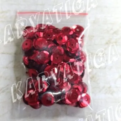 [ KARYATIGA ] Payet Manik Piring 6 mm (5 gram)