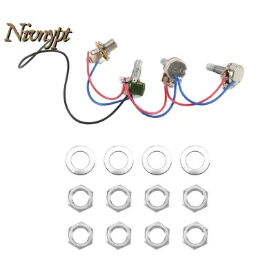 [LAWY]1 Set of Guitar Wiring Harness-Prewired with 3-500k Pots