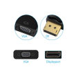 HD 1080P Display Port to VGA adapter cable Display Port to VGA video converter. 