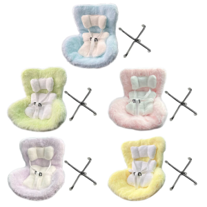 Plush Car Seats Vent Decoration with Support Leg Car Interior Vent Decorative for Enhanced Comfort & Styles In Any Vehicle