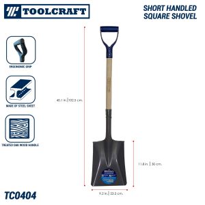 TC SPADE DIGGING Shovel Fiberglass Handle (TOOLS FOR AGRICULTURE AND GARDENING)