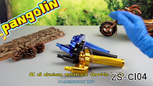 มือจับอลูมิเนียมอัลลอยด์สำหรับรถจักรยานยนต์ชุบโนไดซ์สำหรับการควบคุมที่ดียิ่งขึ้น22มม. อเนกประสงค์สำหรับอุปกรณ์จักรยานสกู๊ตเตอร์