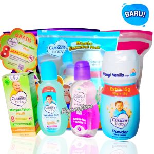 New Cussons daily essential Mini Pack Perlengkapan Mandi Bayi-Cussons Baby Small Pack-Vegasus Store
