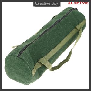 [Creative] 1pcs Durable Thicker Canvas Tool Pouch for Electrical Tool Storage Organizer Bag