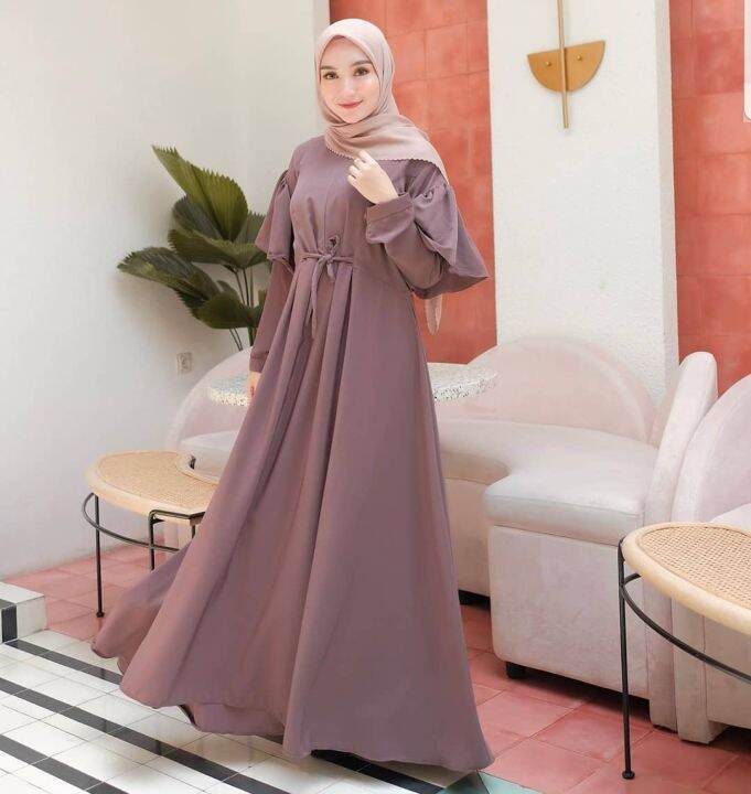 Long dress clearance hijab modern