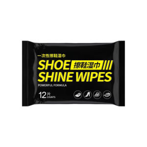 ทิชชู่เปียกเช็ดทำความสะอาดรองเท้า ขจัดคราบสกปรก ผ้าเปียก Shoe Wet Wipe