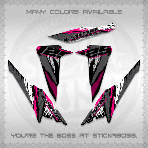 CLICK 125 V2 VARIO DECALS (2022 SPLASH SPECIAL) STICKER KITS BY STICKABOSS