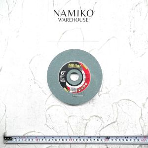 Batu asah gerinda duduk widia hijau MOLLAR 6 inch GC80 100 120