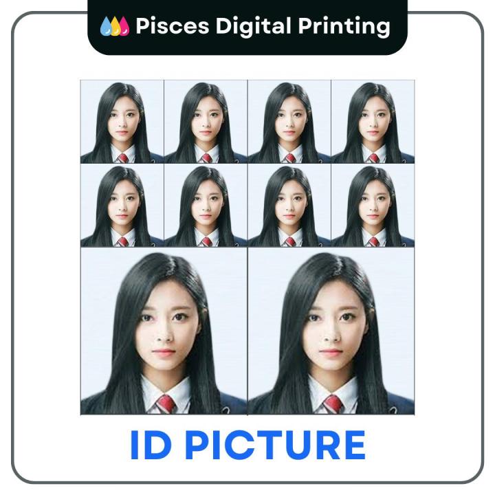 Pdp Id Picture Photo Print 1x1 2x2 Passport Size Lazada Ph 9566