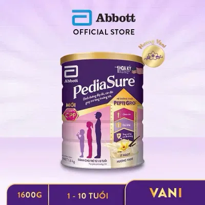 Sữa Abbott PediaSure Ít Ngọt 800g và 16kg
