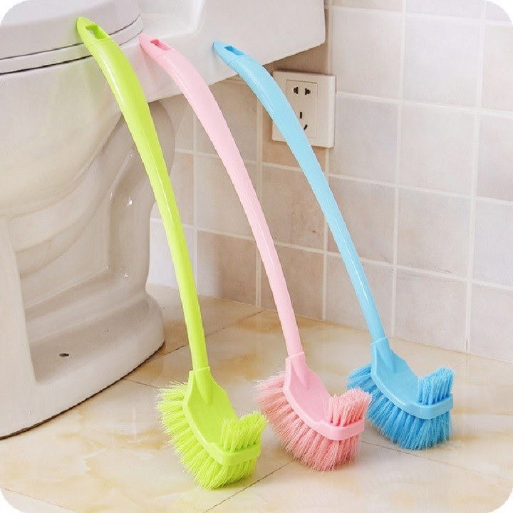 Cây cọ rửa bồn cầu, chổi chà toilet 2 đầu thông minh | Lazada.vn