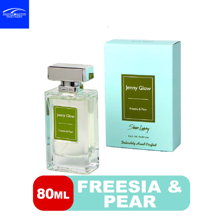Jenny Glow Freesia Pear EDP (80ml) Premium Floral Fruity Citrus