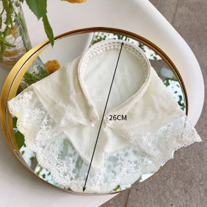 【On Sale】Korean New Vintage French Headscarf Girl Hair Band Lace Headband Turban Hair Accessories