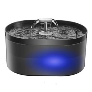 Pet Drinking Fountain 2.2L Double Outlet Design Low Noise Pump Water Dispenser Cats Dog Hydrations Watering Device