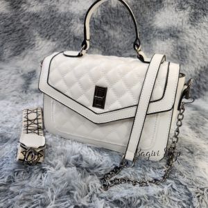 TÚI XÁCH NỮ TRẺ TRUNG Ô TRÁM KHÓA CÀI SIZE 24 SIÊU ĐẸP 2023