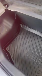 Mitsubishi Mirage Hatchback 2014 to 2026 OEM / PREMIUM TECHMAT Rear Cargo Trunk Tray Thailand Quality