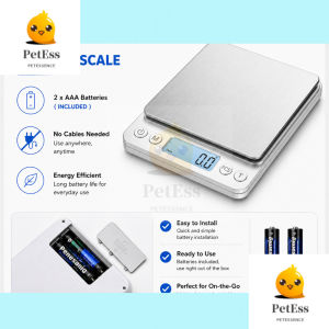 3KG / 0.1g Kitchen Scale Portable Digital Baking Bakery Food Diet Post Office Weighing Scales Weight