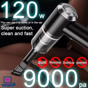 Cordless Car Vacuum Cleaner Wet Dry 120W Portable Small Wireless Vacuum Cleaner 6000PA Strong Suction Power Wet And Dry Use Suitable For House Car Office Sofa