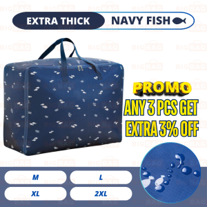 Clothes Storage Organizers Bag Waterproof Clothes Organizer Beg Cadar Comforter Blanket Luggage Travel Bag Baju 被子 收纳袋 大容量