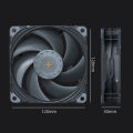 Phanteks Quạt Làm Mát Công Nghiệp Áp Suất Gió Cao T30 120Mm Quạt Im Lặng Điều Khiển Nhiệt Độ 4 Chân PWM 3000 Vòng/phút. 