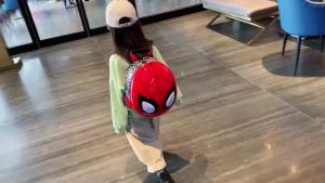[XinNgo.] Marvel School Bags Boy girl Vacation Travel backpack pattern for Backpack (with lights)