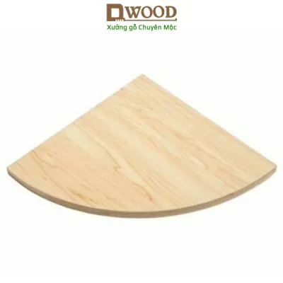 Kệ góc gỗ thông Dwood bắt góc tường 90 độ