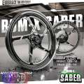 BOM RANGSIT BOMX  SABER CNC MAGS MIO SPORTY/SOULTY/MIO I 125/M3/CLICK 125/150/BEAT FI 14S 6 SPOKES. 