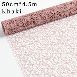 Flower Bouquet Wrapping Paper Jacquard Fabric Mesh Fabric For Mothers Day Valentines Day