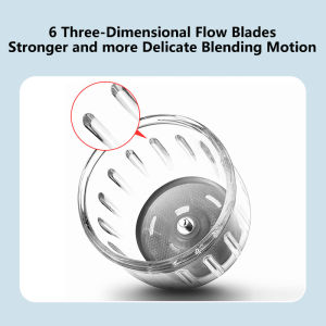 [SG Plug] Einmilk Mini Baby Food Blender Cute Small Electric Food Blender Puree Blender Grinder Chopper with 300ml Cup Glass Bowl & 6 Blade