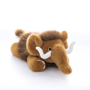 CUTE ELVES Plush Simulation Mammoth Plush Toys Simulation Elephant Stuffed Animal Mammoth Plush Doll Plush Doll PP Cotton Realistic Mammoth Stuffed Toy Kids Gift
