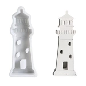 Lighthouse Silicones Mold Easy Demolding For Home Decors And Handmade Projects Soap Making Gypsum Resins Mould