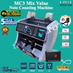 Effice Depot - MC3 Money Bank Note Counting Machine / Money Count / Note Counter