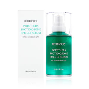 MEDITHERAPY Porethera Line up Shot Minimizer device + Exosome Spicule Serum 38ml
