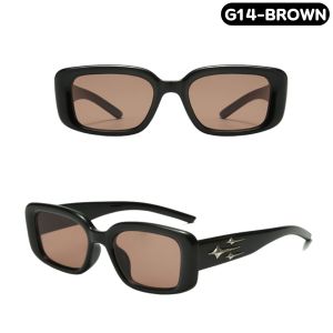 แว่นตากันแดด แว่นตาY2K สไตล์ยุโรปเมกา ฮิปฮอป ป้องกัน UV400 สไตล์แฟชั่น แว่นตากันแดด