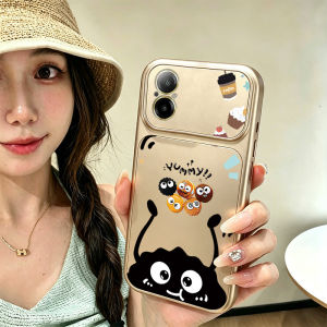 Feadship Case for realme C67 C65 REALME 12 LITE 4g phone casing anxiety Softcase Silicone shockproof Cover new design aesthetic cute black Chocolate for boys JSQHQ1