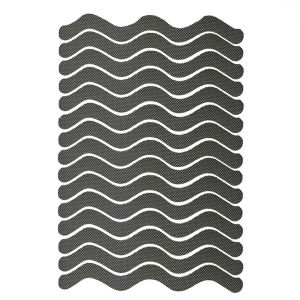 Dream Hunter 12/24Pcs Bathroom Anti Slip Strips S Shape Shower Safety Sticker for Swimming Pool Bathtub Floor Stair Toilet Non Slip Tape