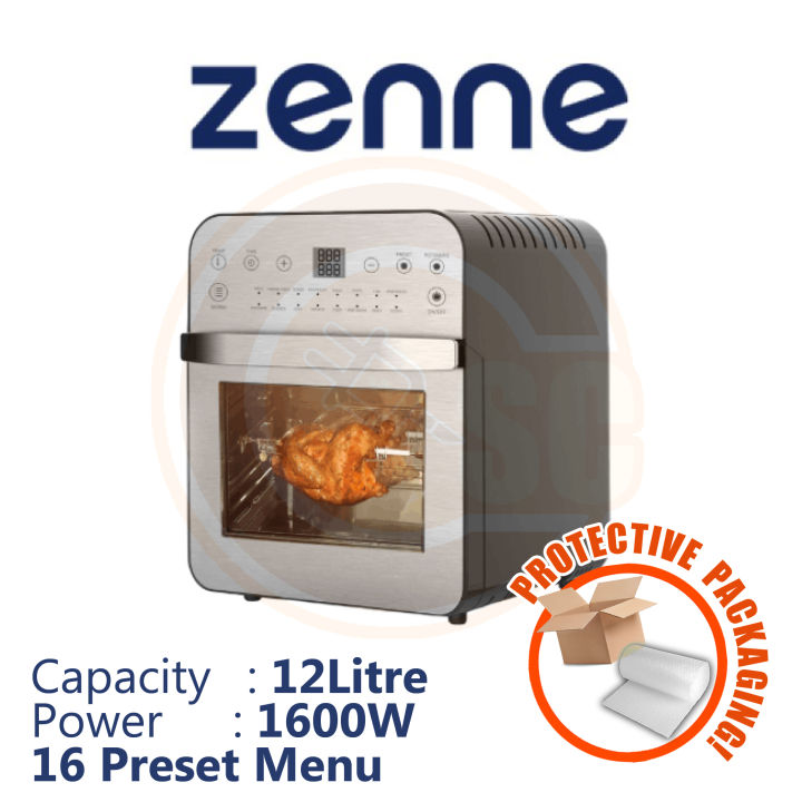 [PROTECTIVE PACKAGING!] ZENNE KAVAD1202S AIR FRYER OVEN Lazada