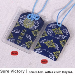 COD Japan Asakusa Omamori Charm Amulet - Lucky Blessing Bag for Health Love Wealth Safe