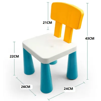 kids table and chair Building Blocks Playing & Study Table With Chair Meja budak meja belajar kanak kanak